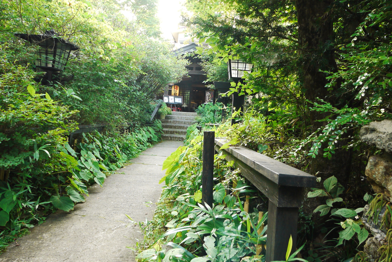 御岳山の旅館「山香荘」