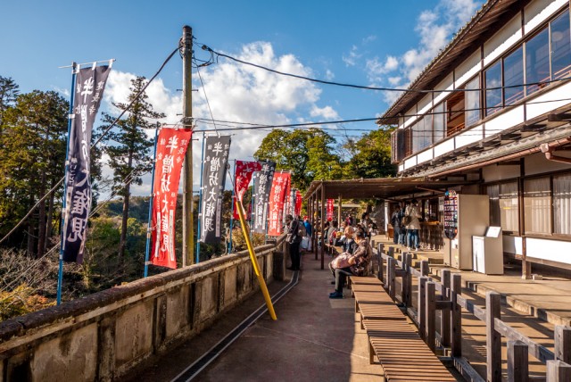 建長寺半僧坊の展望台