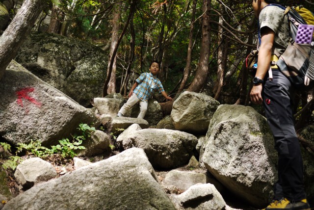 御在所岳・裏登山道