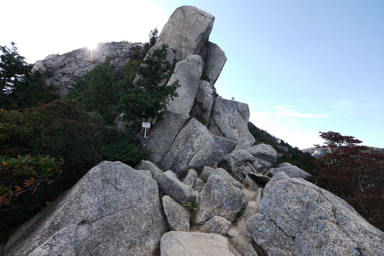 御在所岳・中登山道