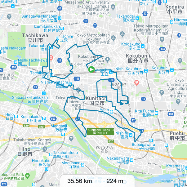 RunGoによるGPS Art