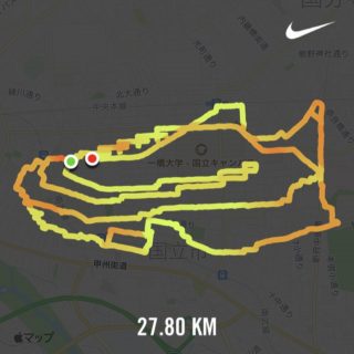 GPS RUN "NIKE Air Zoom Alphafly Next%"