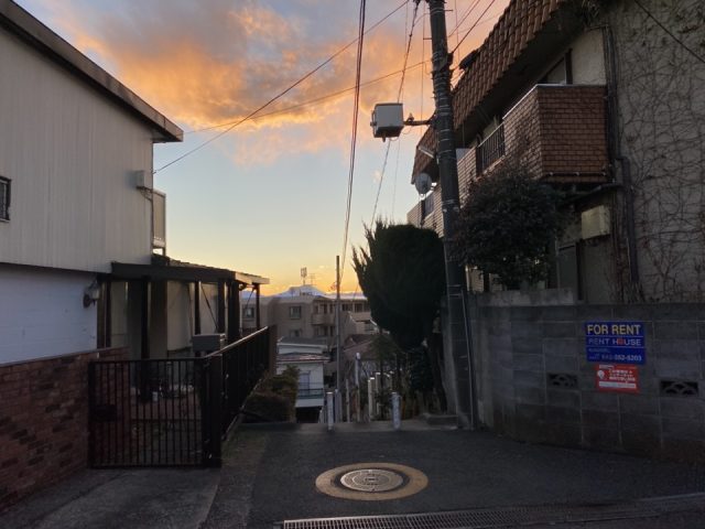 国分寺市光町の富士山