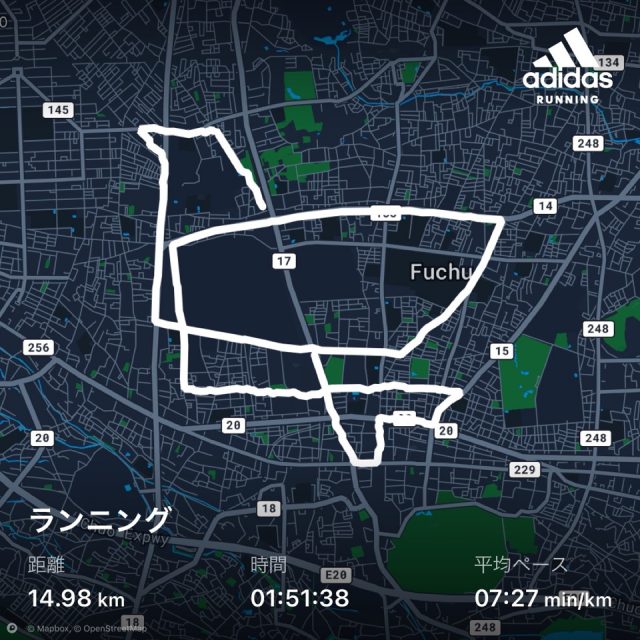 adidas Running のお絵かきラン