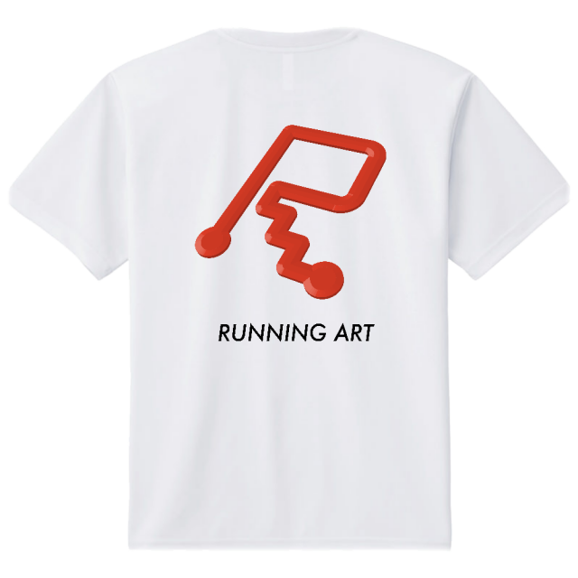 RUNNING ART Tシャツ