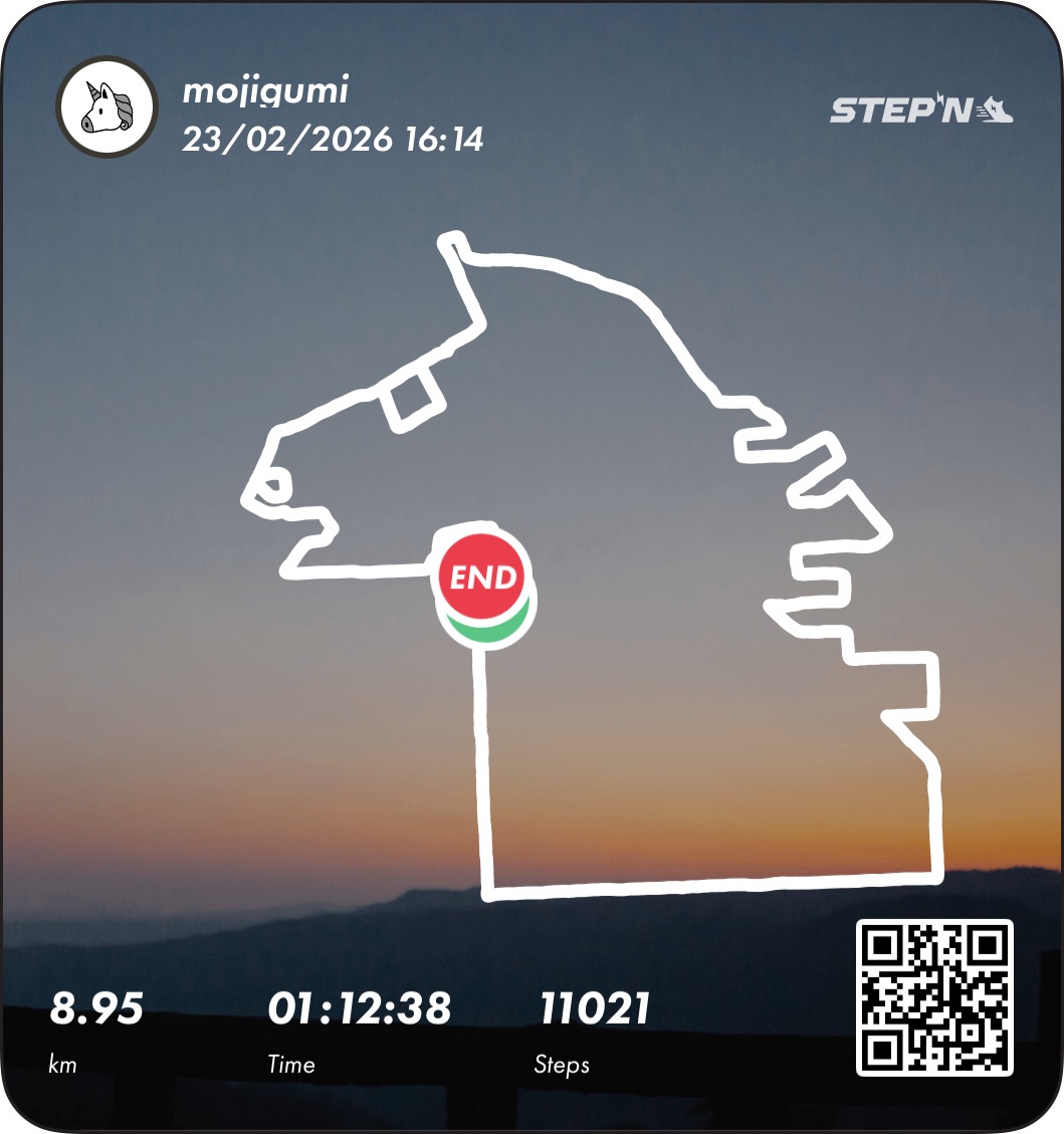 馬の頭のSTEPNアート