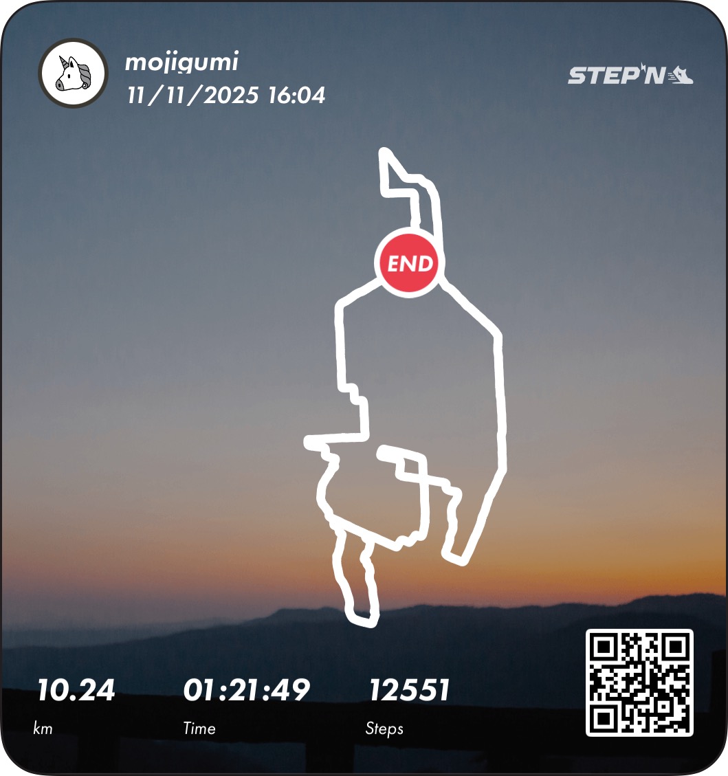 一匹の猫のStravaアート