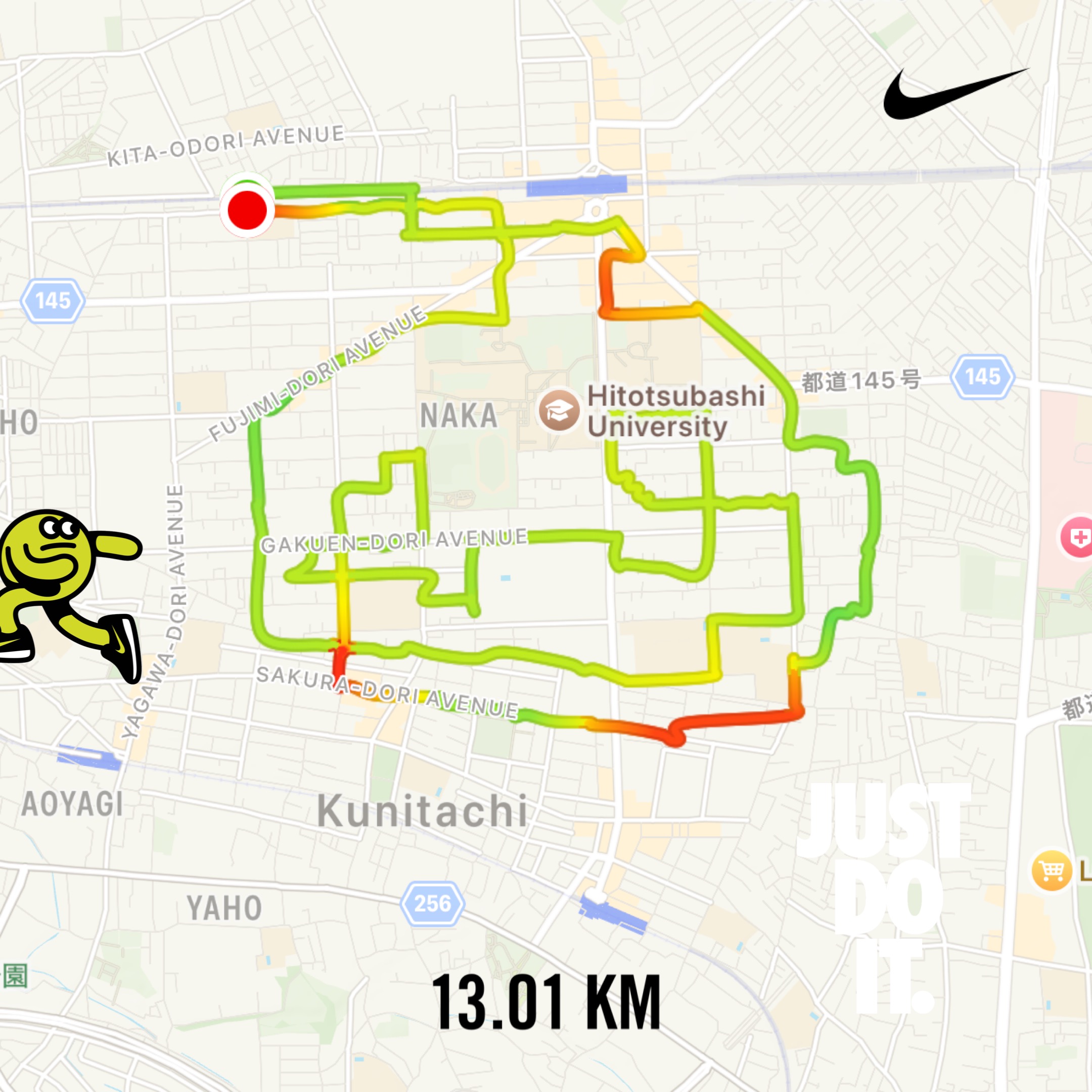 かぼちゃのGPSアート