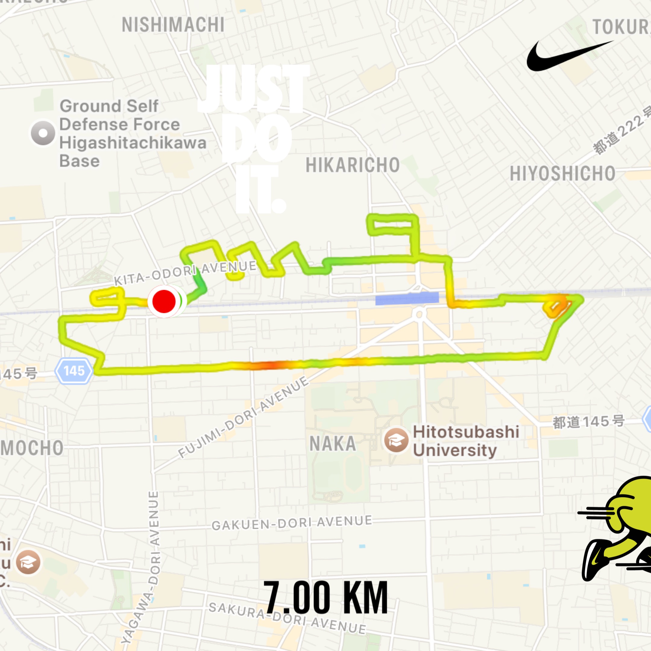 タイタニックのGPSアート