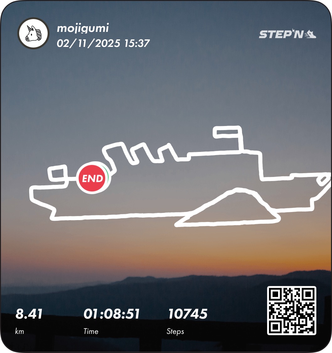 タイタニックと氷山のStepnアート