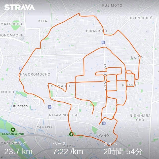 坂本龍一のStrava art