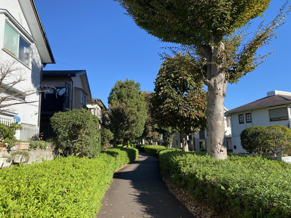 立川市栄町西街緑地